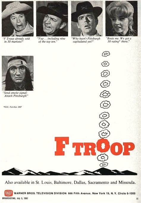  F Troop, A Hilarious Western Satire Featuring Zany Cowboys and Native American Mishaps!