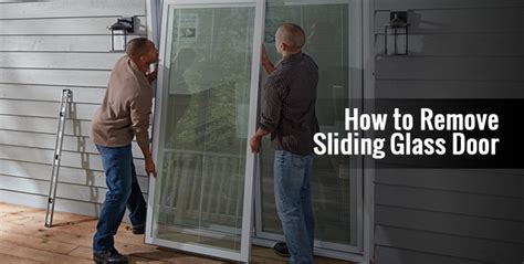 How to Remove Glass Sliding Door: A Journey Through Time and Space