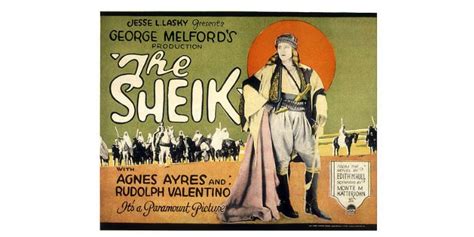 The Sheik! A Silent Tale of Forbidden Love and Desert Intrigue Starring Rudolph Valentino!